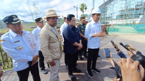 Jokowi Groundbreaking Masjid Negara di IKN, Pj Bupati PPU Ikut Mendampingi