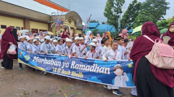 Sambut Ramadan, IGTKI Paser Pawai Taaruf