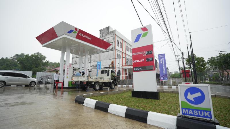 Pertamina Patra Niaga Regional Kalimantan telah mengoperasikan dua unit SPBU MyPertamina. (Istimewa)