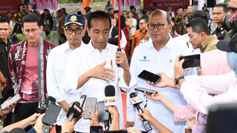 Jokowi diwawancarai