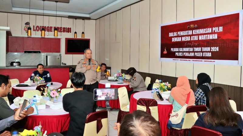 Polda Kaltim Ajak Media Dialog Penguatan Kehumasan Jelang Pilkada