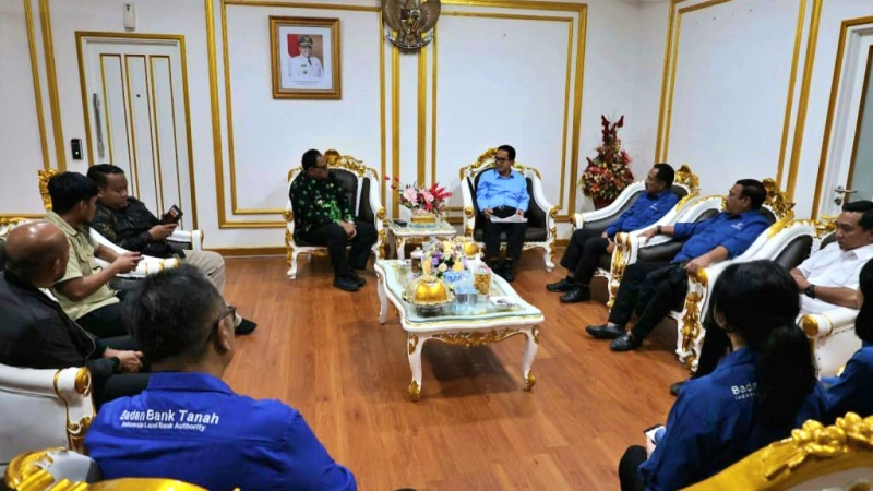 Pj Bupati PPU bersama Bank Tanah