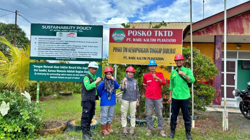 Astra Agro Monev Pengendalian Kebakaran Lahan Perkebunan
