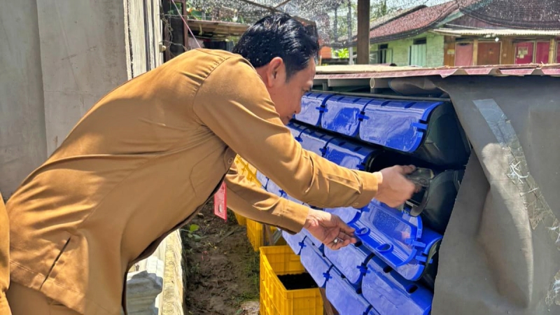 Beri Bantuan, Diskan Harap Produktivitas Kepiting Meningkat
