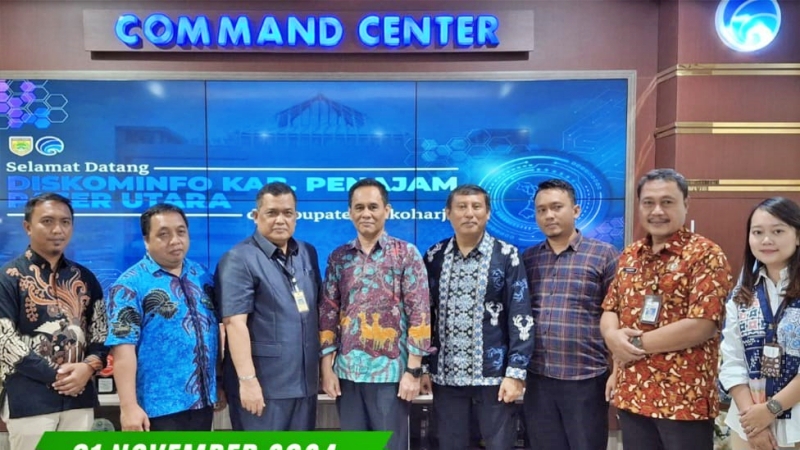 Diskominfo PPU Studi Tiru Program Keamanan Siber Sukoharjo