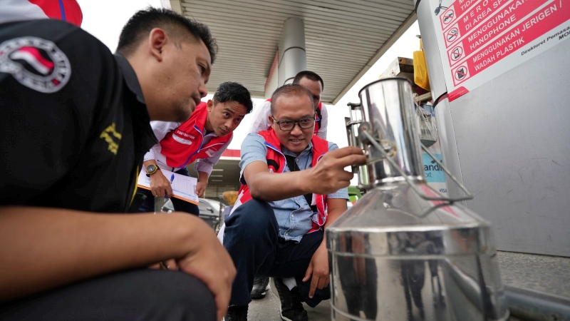 Pertamina Cek Takaran dan Kualitas BBM di SPBU Balikpapan
