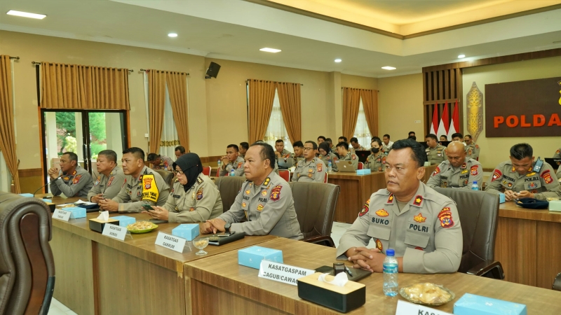 Polda Kaltim Latihan Olah Strategi Menjelang Pilkada 2024