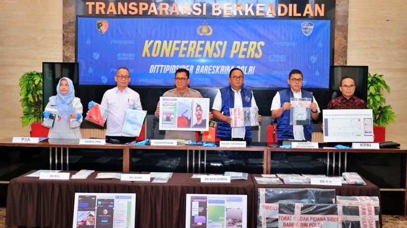 Tersangka Pengelola Situs Pornografi Anak Libatkan 27 Domain