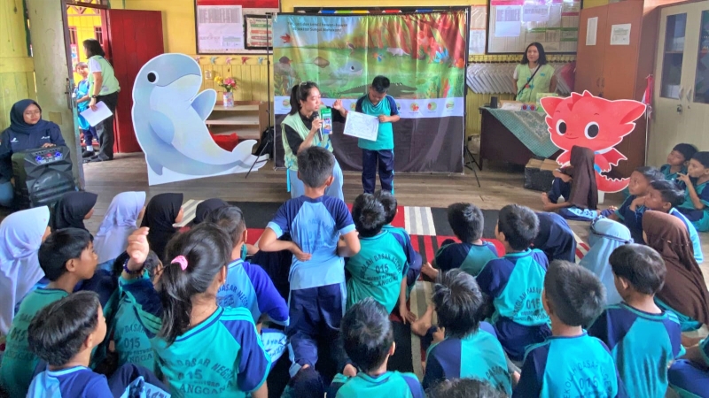 Edukasi Kreatif, PHM Ajak Generasi Muda Kenali Pesut Mahakam