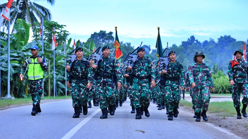 Hari Juang Infanteri ke-76 Kodam VI Mulawarman di Sangasanga