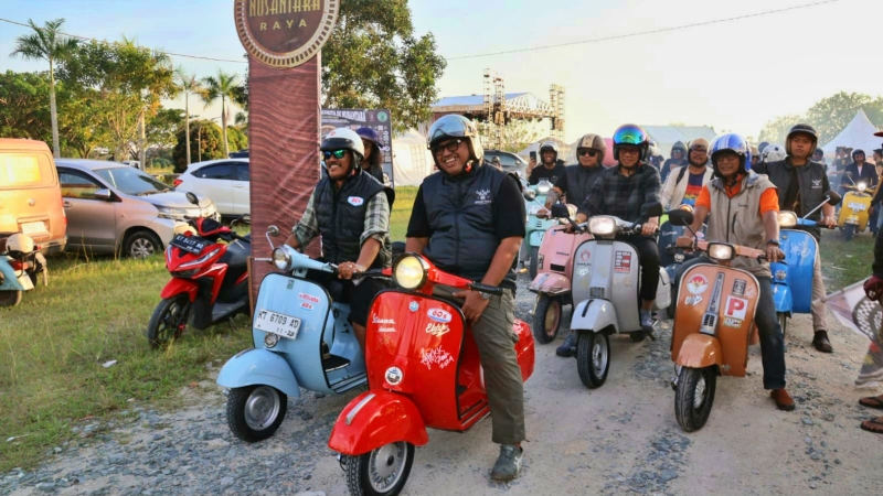 Komunitas Scooter PPU Contoh Positif Bagi Generasi Muda