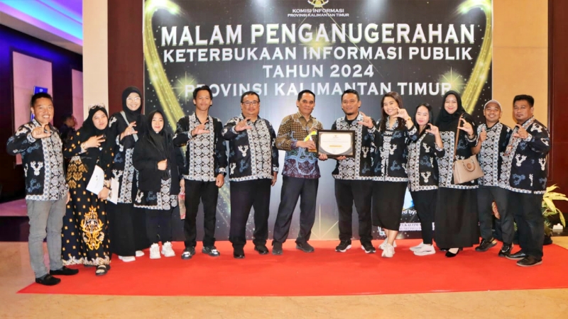 PPU Raih Predikat Informatif pada Anugerah KIP 2024