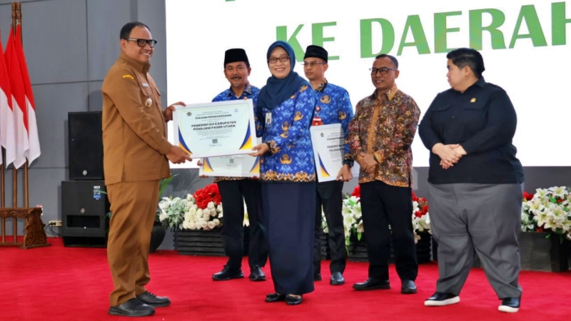 Pemkab PPU Terima Penghargaan Pengelolaan Keuangan Terbaik