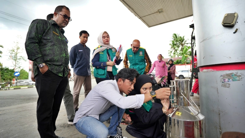 Pertamina dan Pemkot Balikpapan Sidak SPBU Jelang Nataru