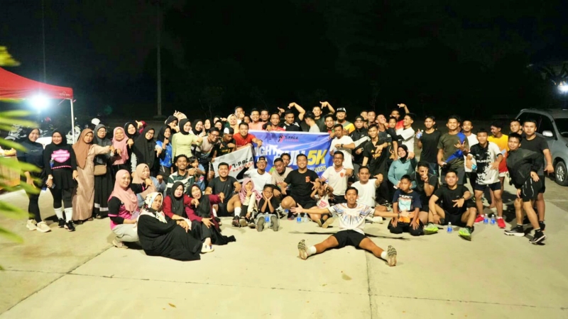 7PaceRunners Gelar Night Run 5K, Promosikan Gaya Hidup Sehat