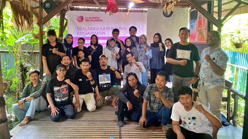 Akhirnya AJI Persiapan Banjarmasin Dideklarasikan
