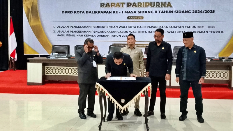 DPRD Usulkan Pemberhentian Wali Kota Balikpapan