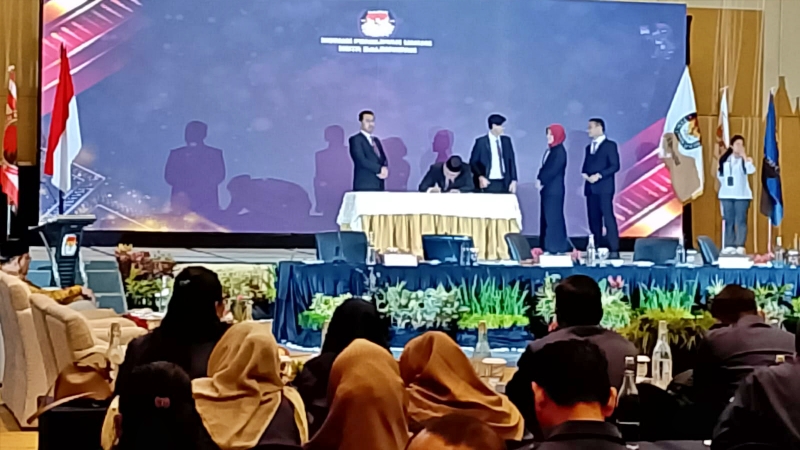 KPU Tetapkan Rahmad Mas'ud-Bagus Susetyo Pemenang Pilkada