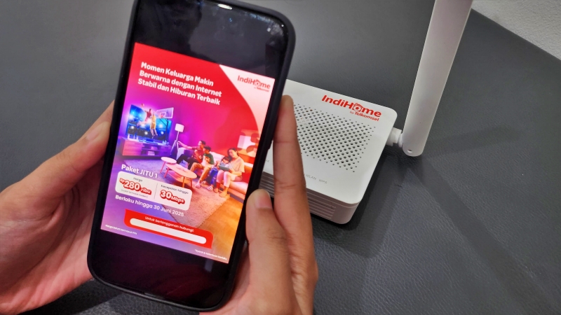 Paket JITU 1 IndiHome untuk Internet Cepat