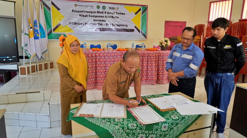Program SOBAT United Tractors Berlanjut di SMKN 3 Tenggarong
