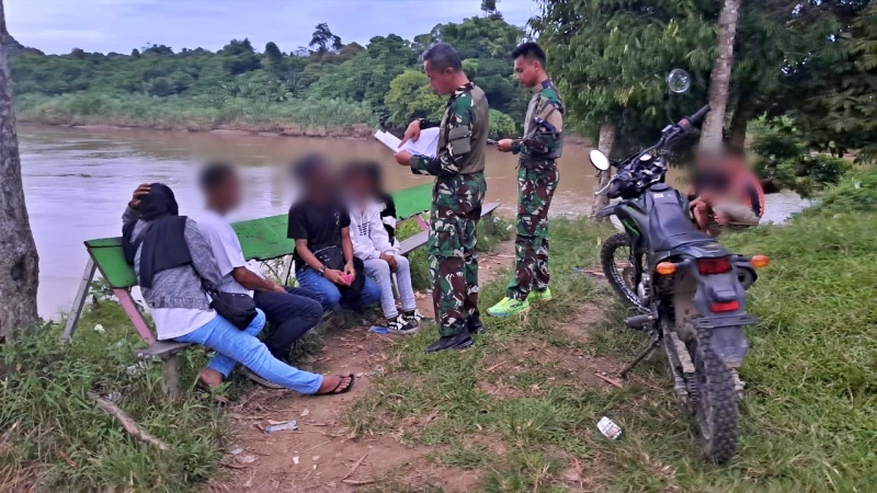 Satgas Pamtas RI-Malaysia Gagalkan Pengiriman Imigran Ilegal