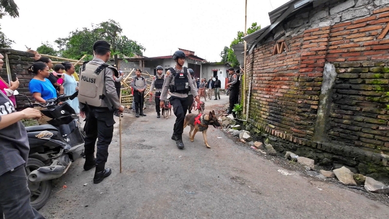 Anjing Pelacak Endus Kampung Narkoba di Lombok, Temukan Sabu
