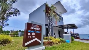 Rumah contoh di cluster Nord Ville milik Grand City