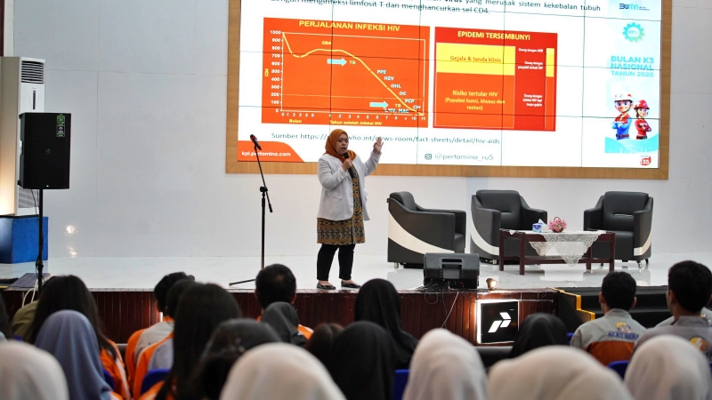 KPI Unit Balikpapan Edukasi Pelajar tentang HIV AIDS dan TBC