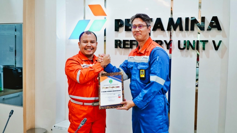 KPI Unit Balikpapan Raih Predikat Platinum dalam K3