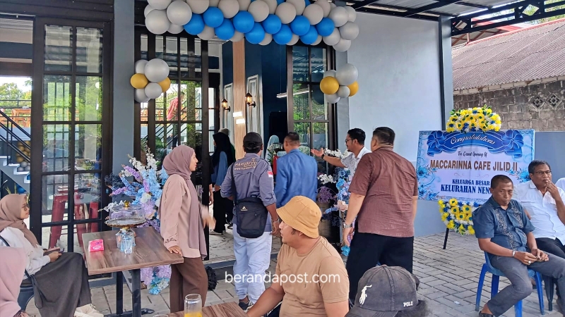 Kafe Maccarina Jilid II Sudah Buka, Sarapan Cuma Rp10 Ribu