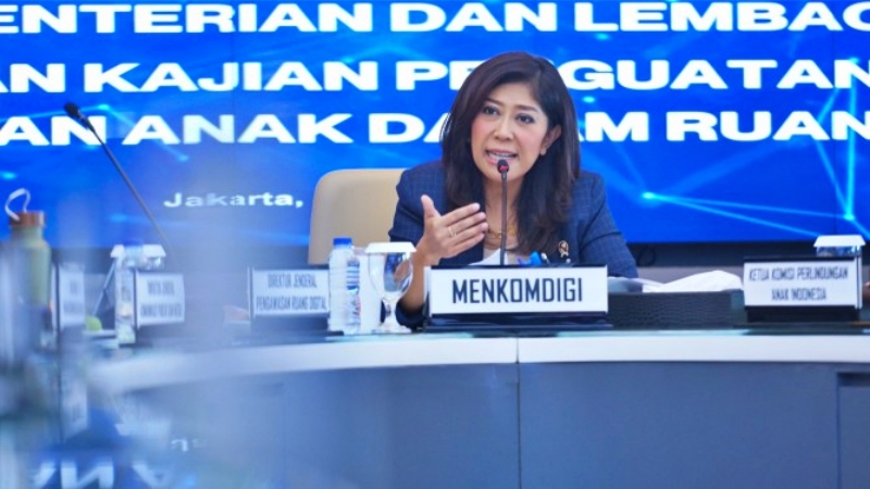 Menteri Komdigi Meutya Hafid