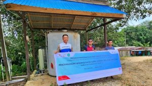 PHSS Perluas Dukungan Akses Air Bersih Warga Muara Badak
