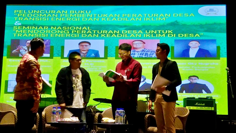 Peluncuran Buku Pedoman Transisi Energi dan Keadilan Iklim