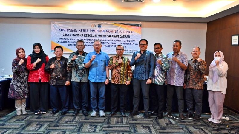 Pemkab Paser dan DPD RI Bahas Pengawasan Dana Transfer