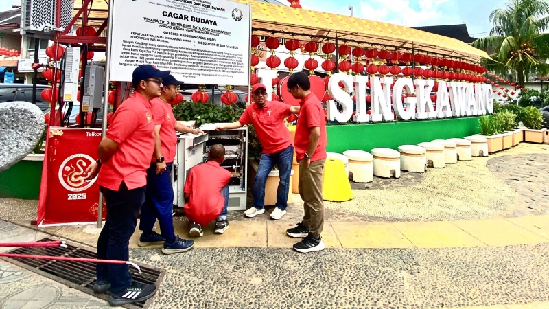 Puncak Cap Go Meh, Telkomsel Perkuat Jaringan di Singkawang