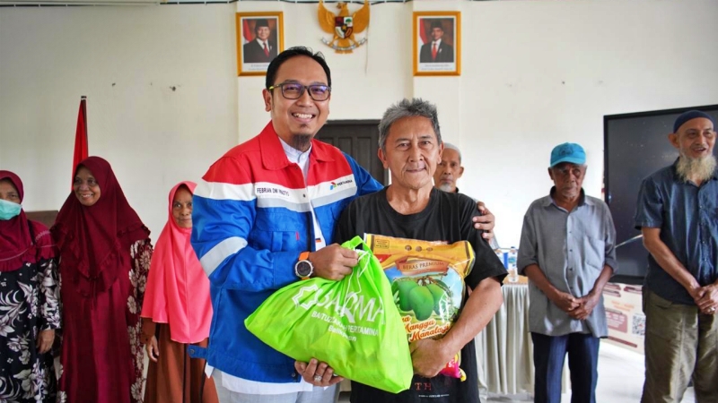 Sambut Ramadan, Bazma Pertamina Salurkan 850 Paket Sembako