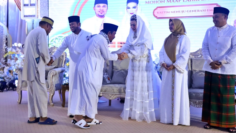 Gubernur Kaltim Open House Idulfitri, Bahas Pembangunan