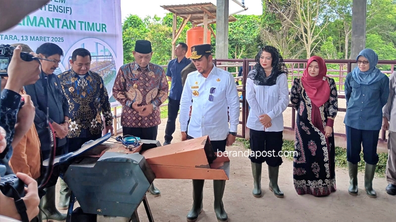 Mudyat Noor Dampingi Gubernur Resmikan Kandang Infasy di PPU