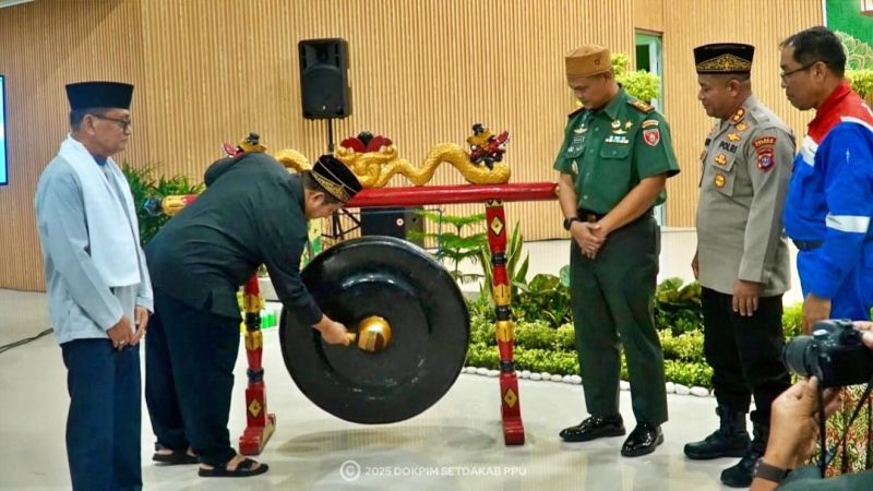Mudyat Noor Resmikan Gedung Serbaguna Makodim 0913 PPU