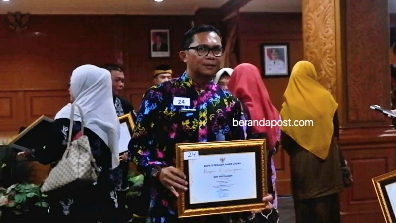 Ratusan Warga Terima Penghargaan Pada Upacara HUT Ke-23 PPU