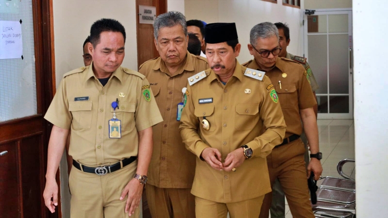 Wakil Bupati PPU Sidak, Temukan Pegawai Tidak Disiplin