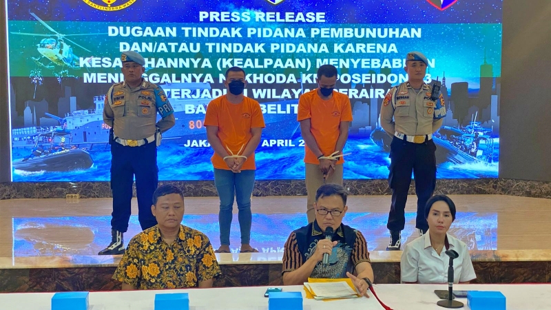 Pembunuhan dan Penggelapan di KM Poseidon 03 Terungkap