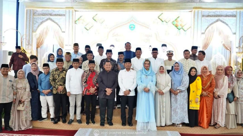 Pemkab PPU Hadiri Halalbihalal Gubernur Kaltim di Odah Etam