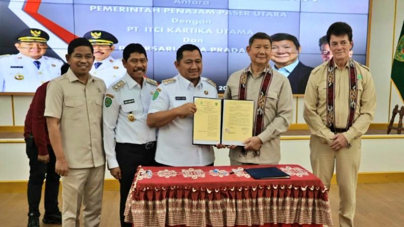 Pemkab PPU Kerja Sama Arsari Group, Penyediaan Air Bersih