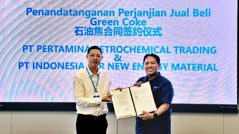Pertachem Pasok Green Coke untuk Dorong Hilirisasi Baterai