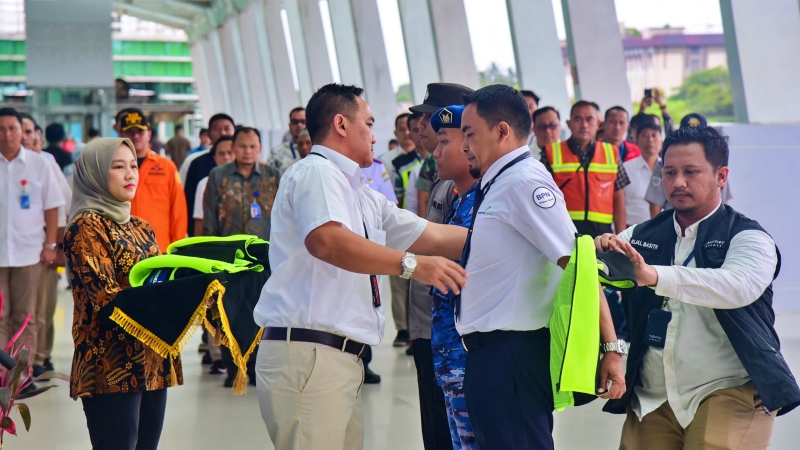 Posko Terpadu Tuntas Layani 370 Pemudik di Bandara SAMS
