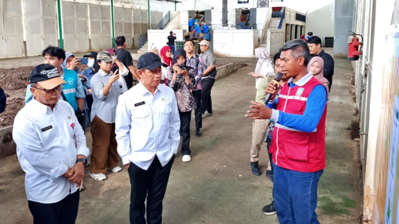TPAS Manggar Terbaik se-Indonesia, Percontohan Kelola Sampah