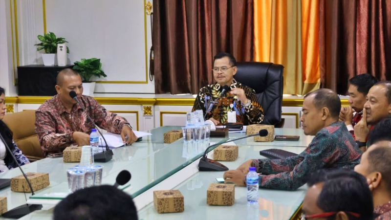 Tohar Terima Tim BPK Kaltim, Persiapan Pemeriksaan LKPD 2024