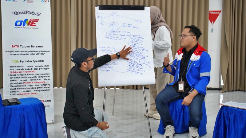 KPI Unit Balikpapan Workshop LCV AKHLAK dan One Pertamina