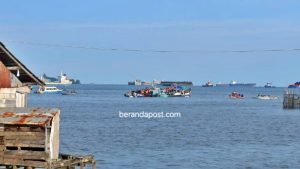 Kapal Feri Muchlisa Tenggelam di Perairan Penajam, Dua ABK Hilang